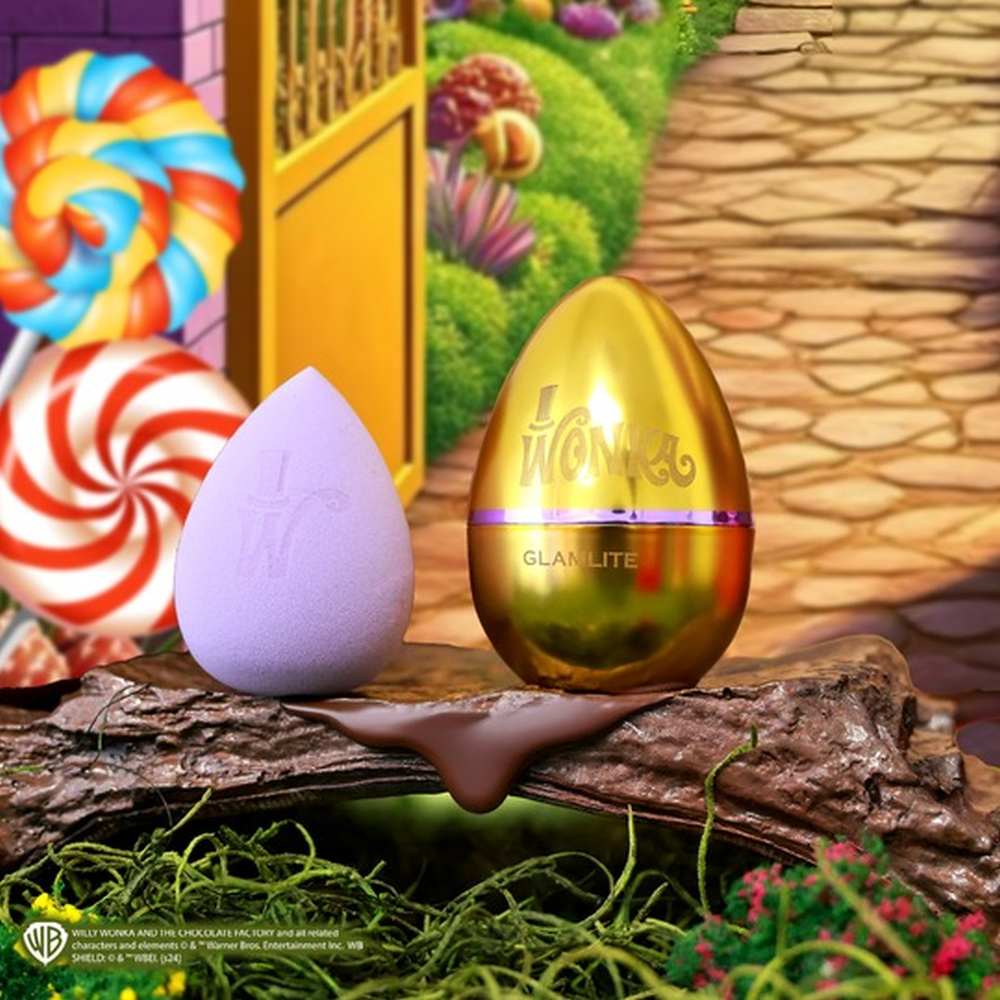 Glamlite Wonka - Wonka x Glamlite Éponge de maquillage - Multicolore